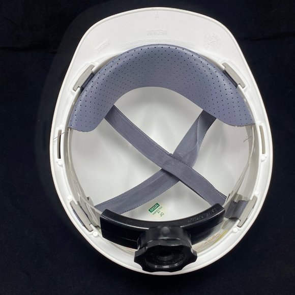 Patriotic Hard Hat Cap White MSA V-Gard Freedom Series Class E/G Type 1 Medium - Picture 4 of 11